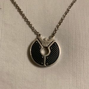 Armani silver necklace